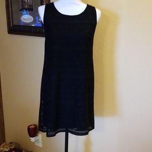 Xhileration Black Tank Dress Size Medium